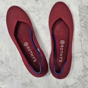 Rothy's "The Flat" slip on shoe